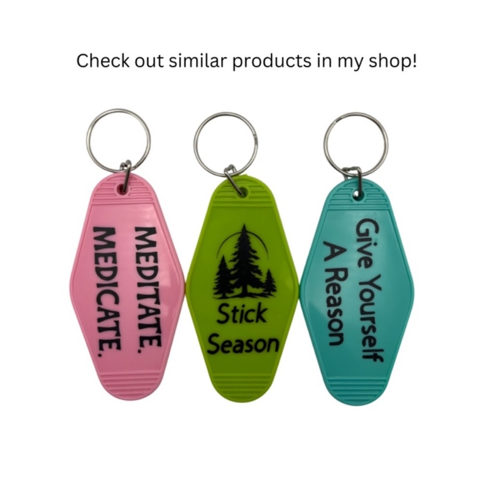 Stick Season Keychain - Picture 3 of 5